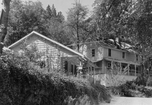 Living quarters at fish hatchery