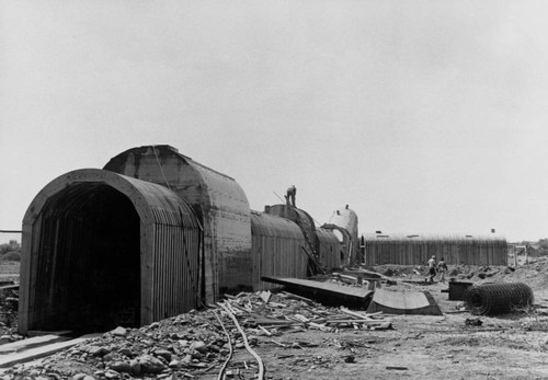 Shasta Dam: Constructing conveyor belt tunnels