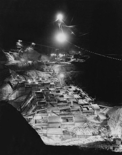 Construction of Shasta Dam