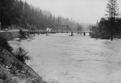 Rising waters on the McCloud River