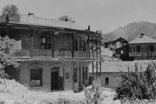 Post Office in Kennett during construction of Shasta Dam