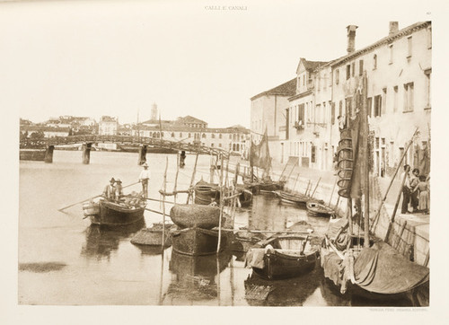 Rio ou Canal Dans L'Île de la Giudecca, from Calli e Canali in Venezia