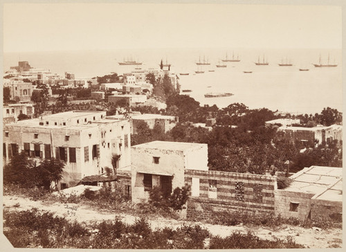 345. Beyrout (Beirut), looking towards St. George's Harbor, Syria (Lebanon)