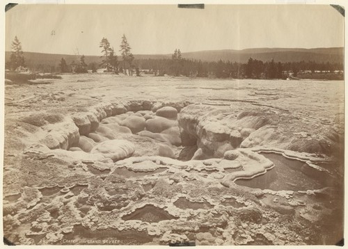 Crater of Grand Geyser, Yellowstone