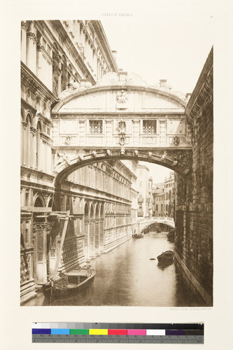 Pont des Soupirs, from Calli e Canali in Venezia