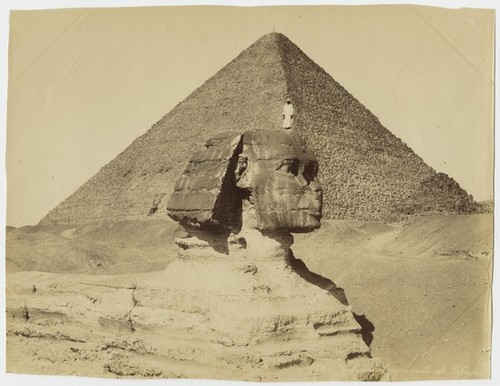 1444. Sphynx et pyramide de Cheops