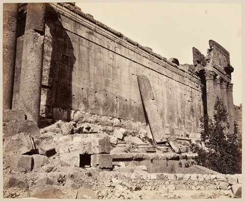 225. Wall of the Temple of the Sun, or Jupiter, at Baalbek