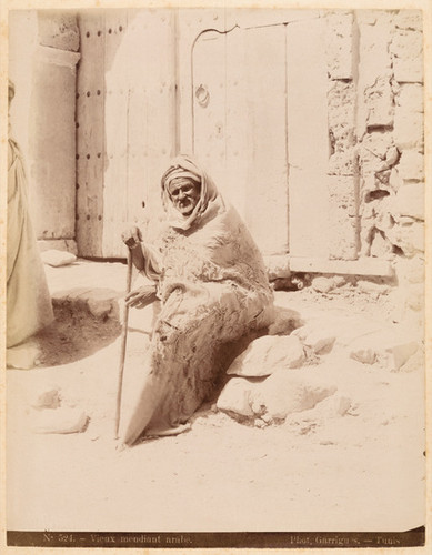 N. 524. - Vieux mendiant arabe