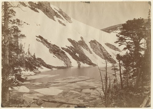 Frozen Lake Near James Peak, Colorado