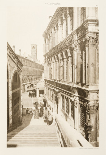 Pont de Realto et Palais des Camerlenghi, from Calli e Canali in Venezia