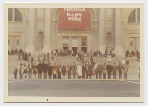 Untitled photograph (The Golden Curb; A Bright Tribute to the Discovery of the Human Spirit)