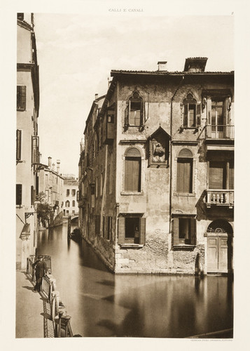 Rio et Palais de L'Ange, from Calli e Canali in Venezia