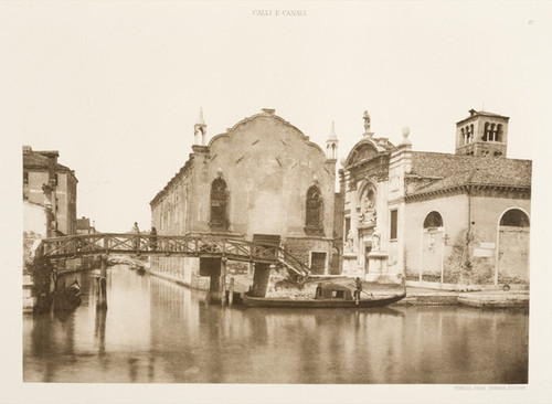 Église et Scuola dell Abazia de la Miséricorde, from Calli e Canali in Venezia