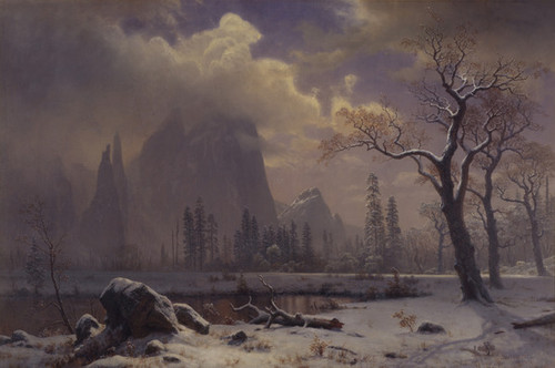 Yosemite Winter Scene