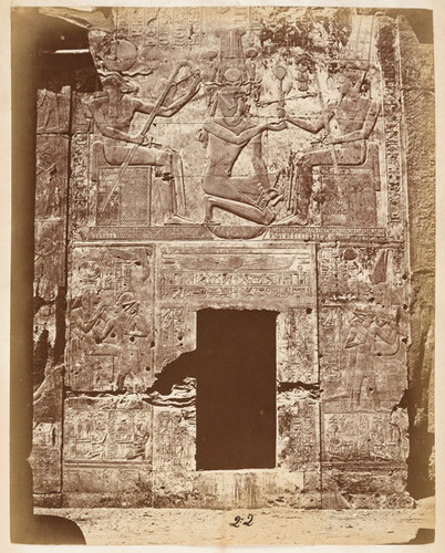 No. 22. No. 119. Abydos Temple de Séti I, bas relief