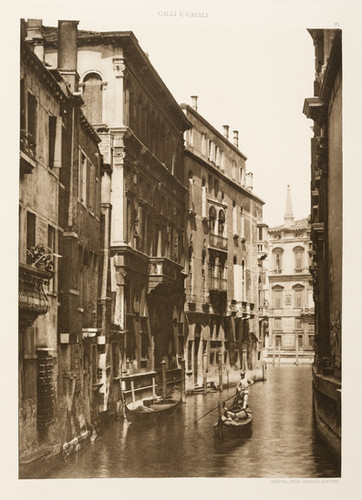 Rio ou Canal Grimani a S. Luc, from Calli e Canali in Venezia