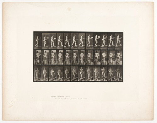 Animal Locomotion. Plate 78. (Nude Woman Fanning Herself)