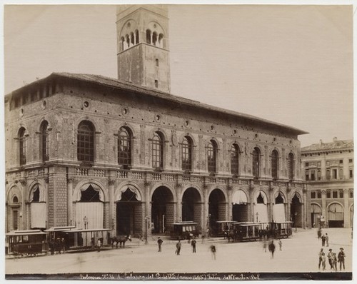 Bologna No 34.A. Palazzo del Podesta (anno 1485)