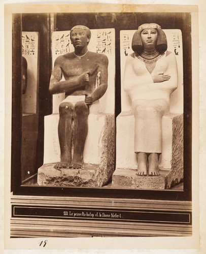 19. 122. Le prince Ra-hotep et la Dame Nefer-t