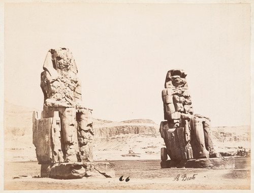 66. Colossi of Memnon, Thebes