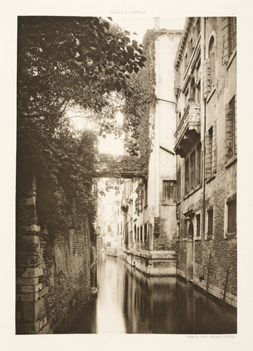 Rio et Palais Albrizzi, from Calli e Canali in Venezia