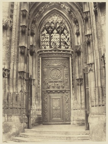 Door of St. Maclou, Carved by J. Goujou