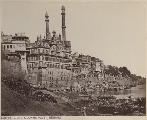 Bathing Ghats Looking West, Benaris