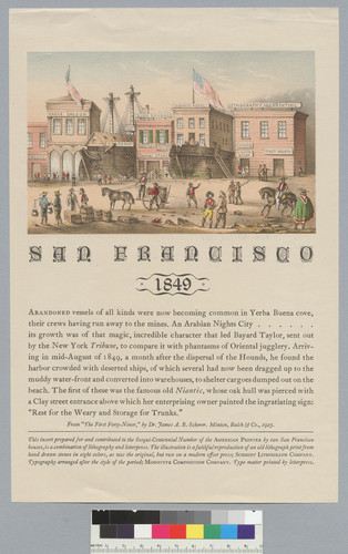 "San Francisco, 1849"