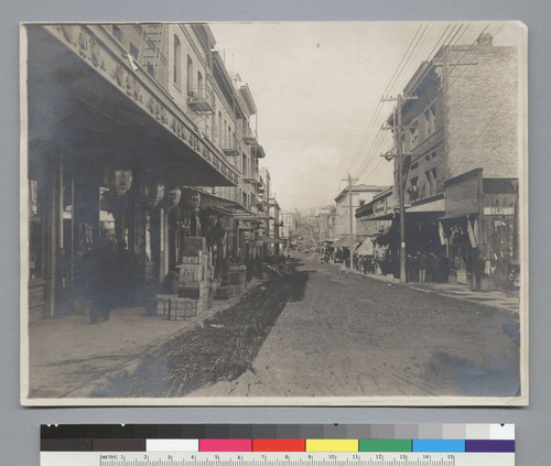 [street scene, looking south]