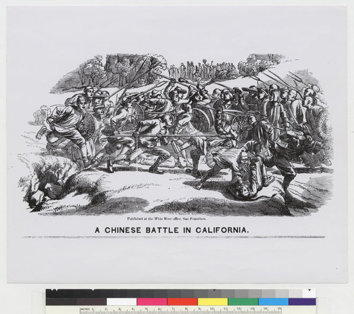 "A Chinese Battle in California"