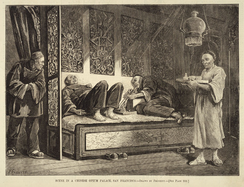 "Scene in a Chinese Opium Palace"