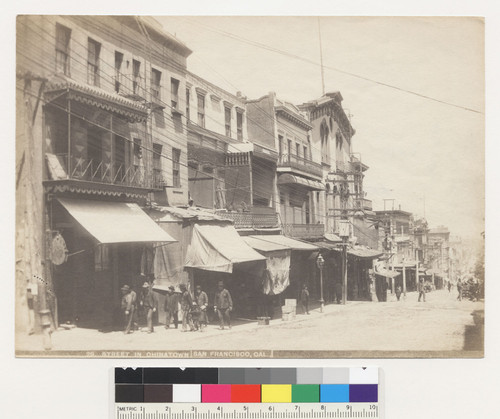 "Street in Chinatown, San Francisco, Cal."