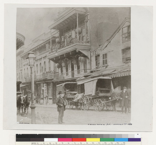 "Chinatown, S.F. Dupont St. 1899"