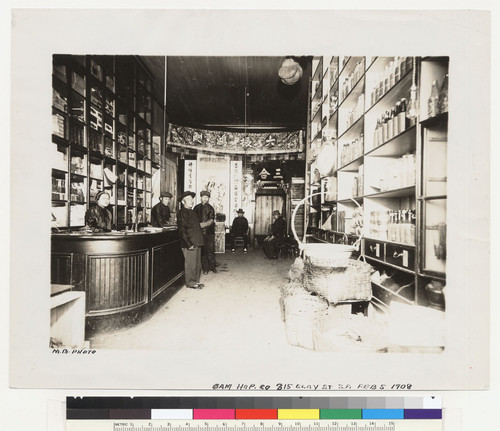 "Sam Hop Co., 815 Clay St, S.F., Feb. 5 1908"