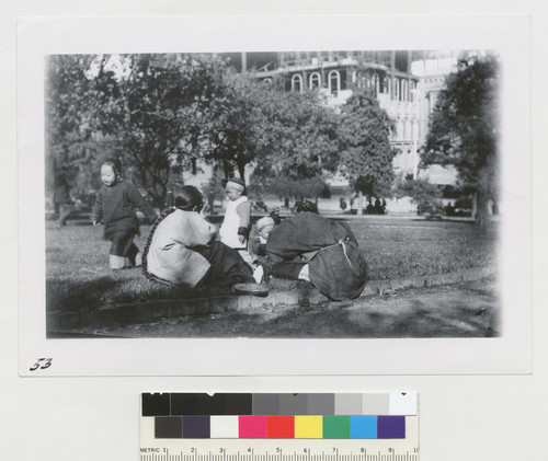 "A Picnic on Portsmouth Square."