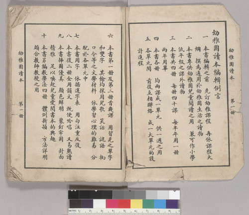 Chinese language textbook for preschoolers