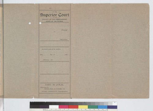 Wong Fee: affadavit and certificate of identification