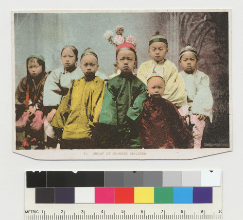 "Group of Chinese children"