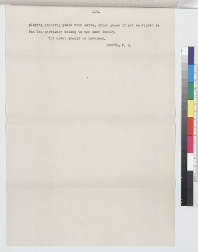 Complaint of Asiatic Club vs. W.J. Biggy, et al