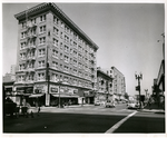 West side of Harrison Street between 14th and 15th Streets in downtown Oakland, California