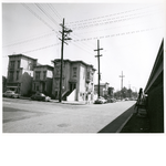 North side of 6th Street between Webster and Harrison Streets, March 1958