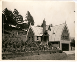 Storybook-style fire house in the Montclair district of Oakland, California.