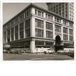 Capwell, Sullivan and Furth building prior to demolition, corner of 14th and Clay Streets