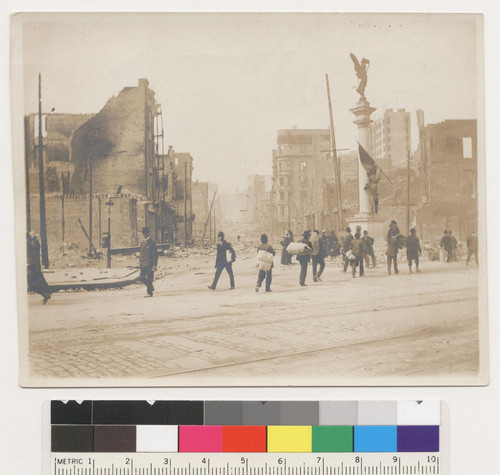 North on Mason St. from Market St. April 1906