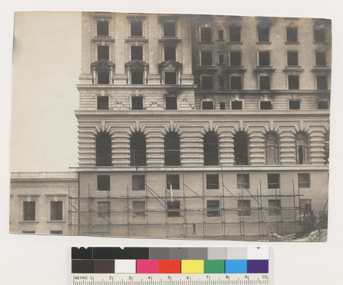 [Scaffolding. Fairmont Hotel? No. 9.]