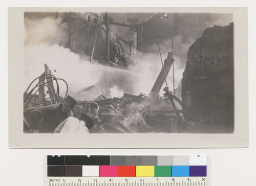 [Firefighting and rescue scene? Unidentified location.]