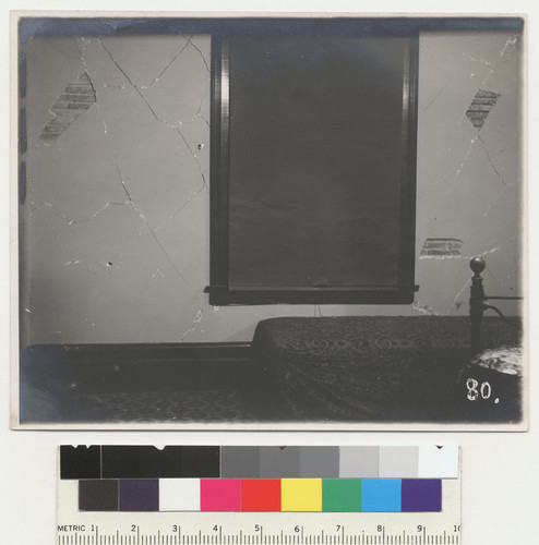 Bedroom--west wall, Laguna St. [No. 80.]