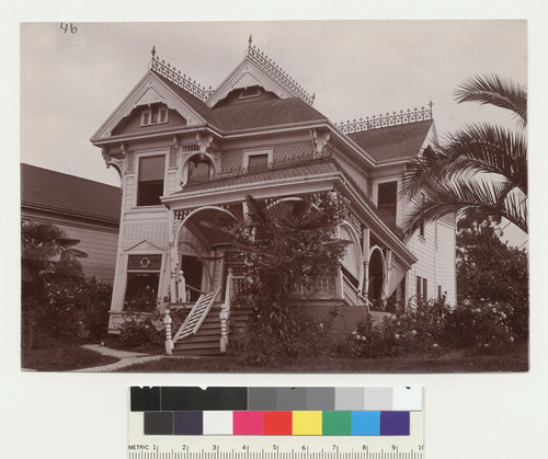 Residence in San Jose, Cal. wrecked by the earthquake of April 18, 1906. [No. 46.]