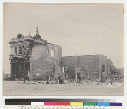 [Ruins of Central Theatre, Market St. No. 115.]