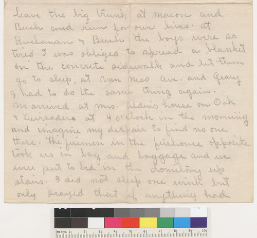 Dolly Brown Anderson letter